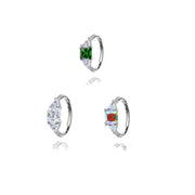 Odette | Clicker Piercing Titanio