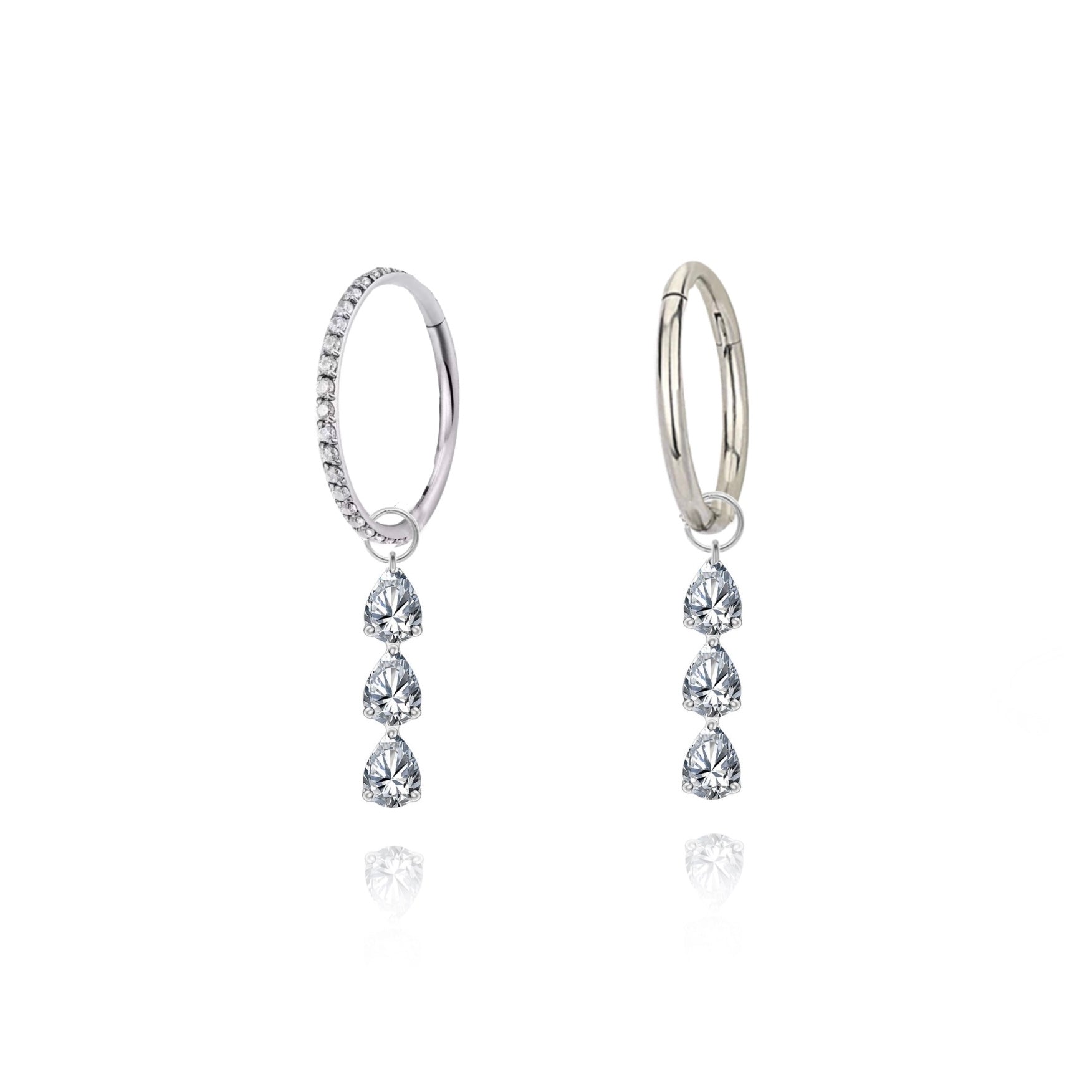 Lauren | Clicker Piercing Titanio