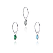 Mini Pendand Drop | Clicker Piercing Titanio