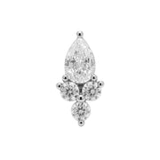 Royal Tear | Oro 14kt Piercing