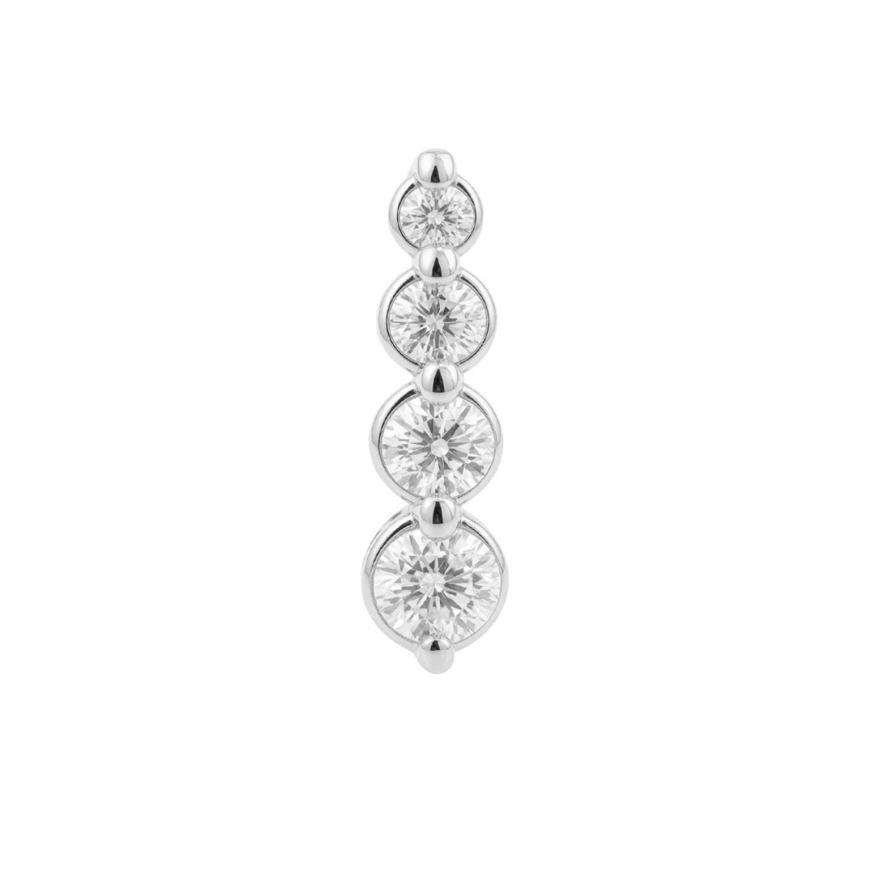 Comet Tail | Oro 14kt Piercing