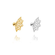 Crescent Lotus | Piercing Titanio