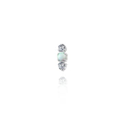 Opal Trio | Piercing Titanio