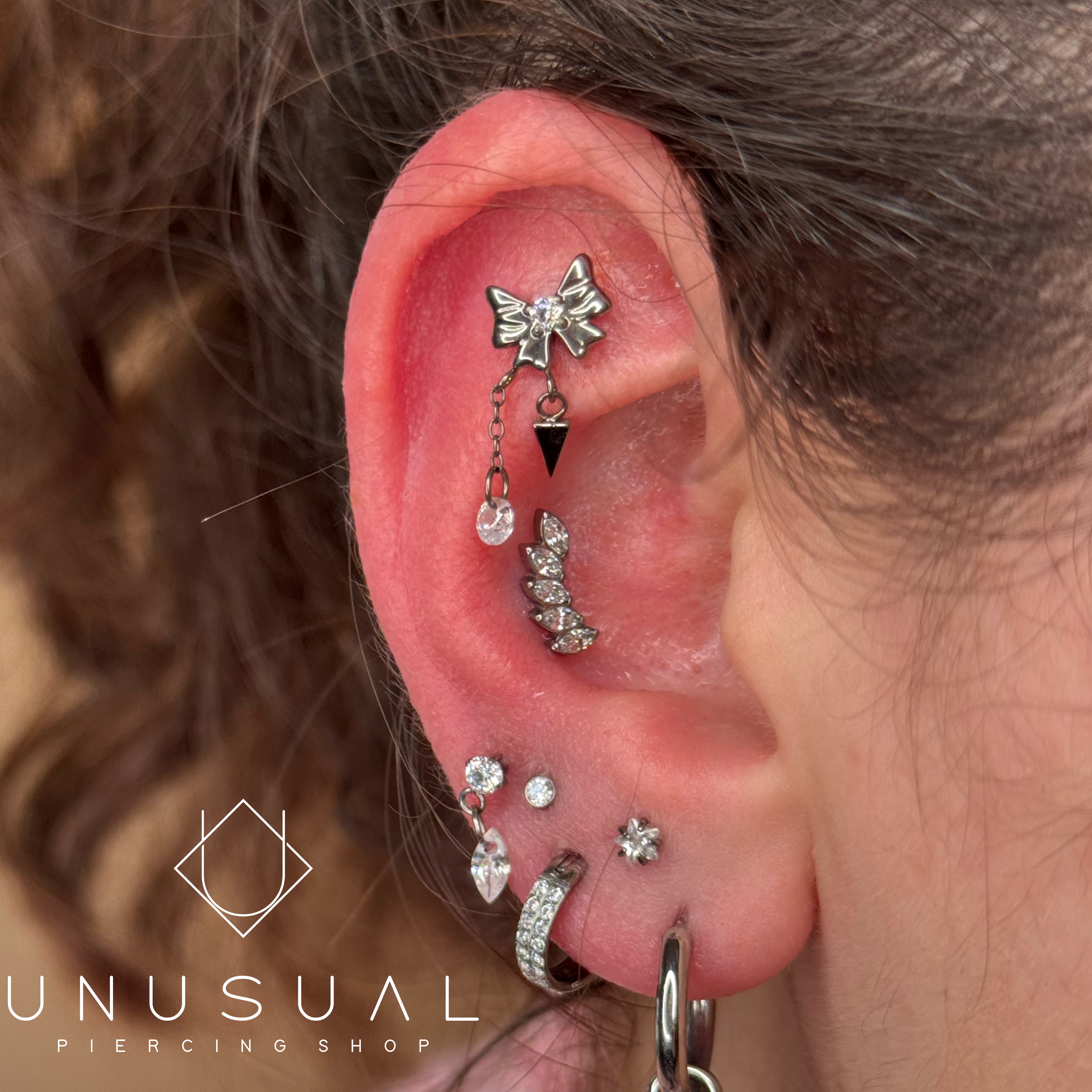 Ribbon | Piercing Titanio