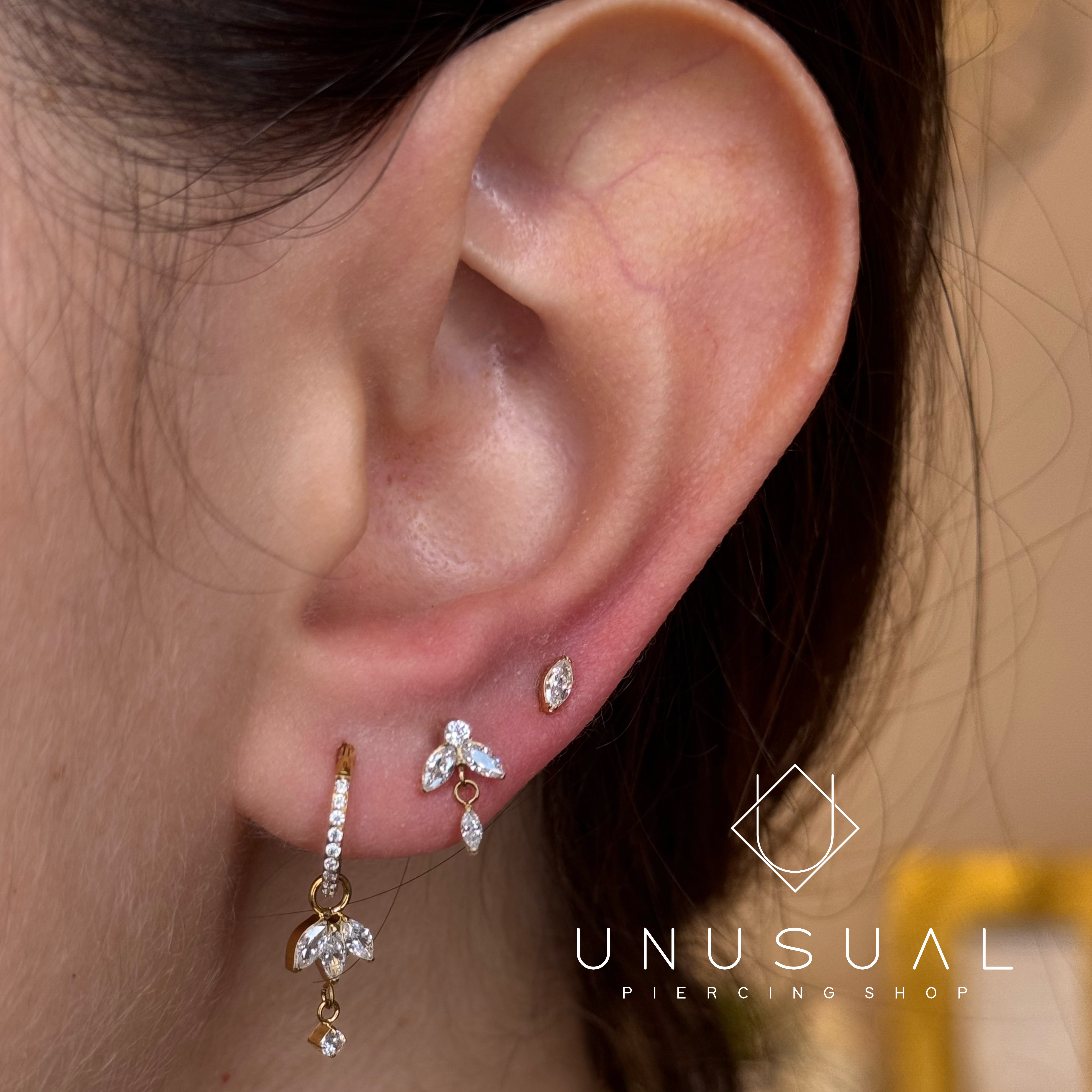 Ginny | Clicker Piercing Titanio