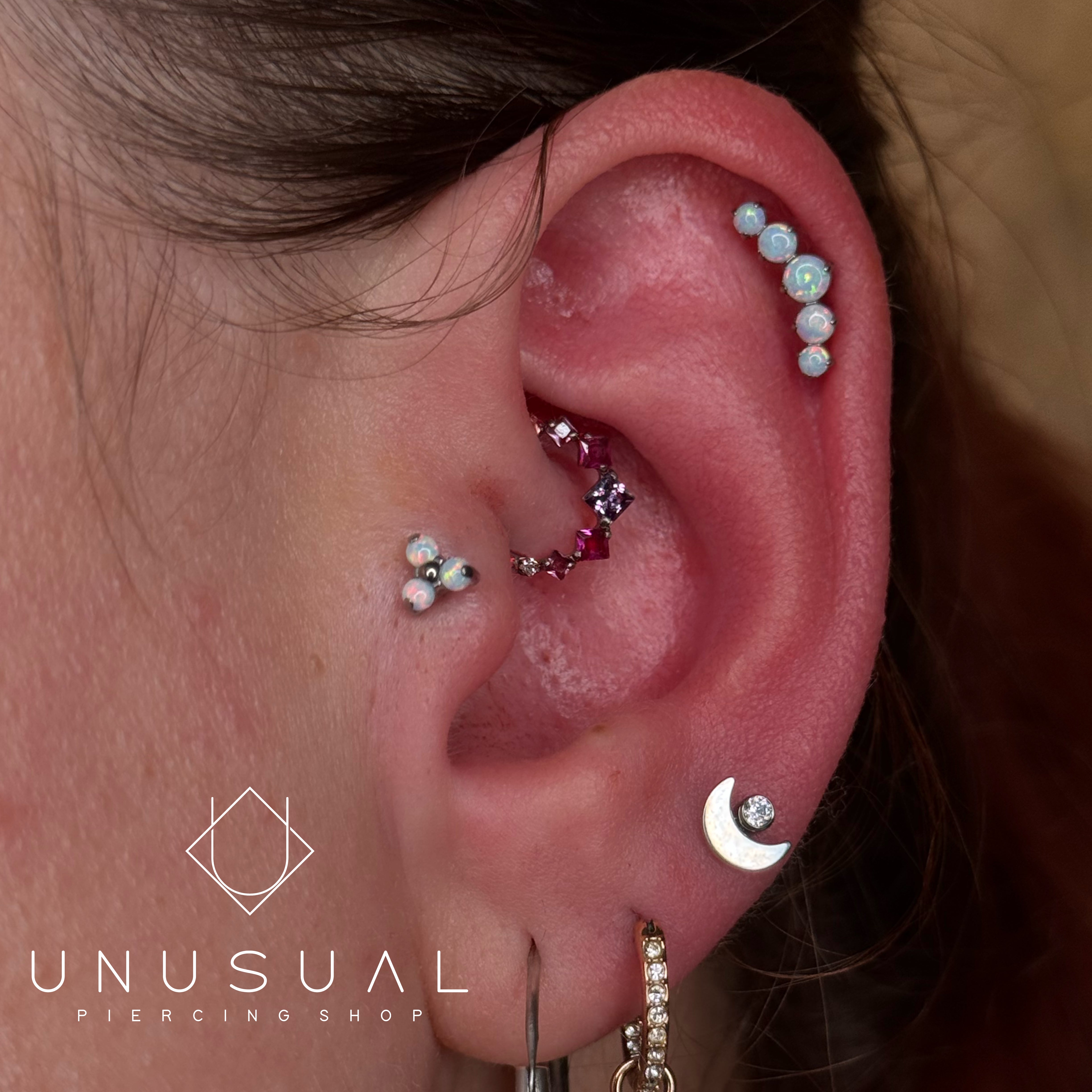 Opal Trilogy | Piercing Titanio - UnusualPiercingShop.com