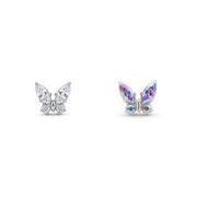 Diamond Butterfly | Piercing in Titanio