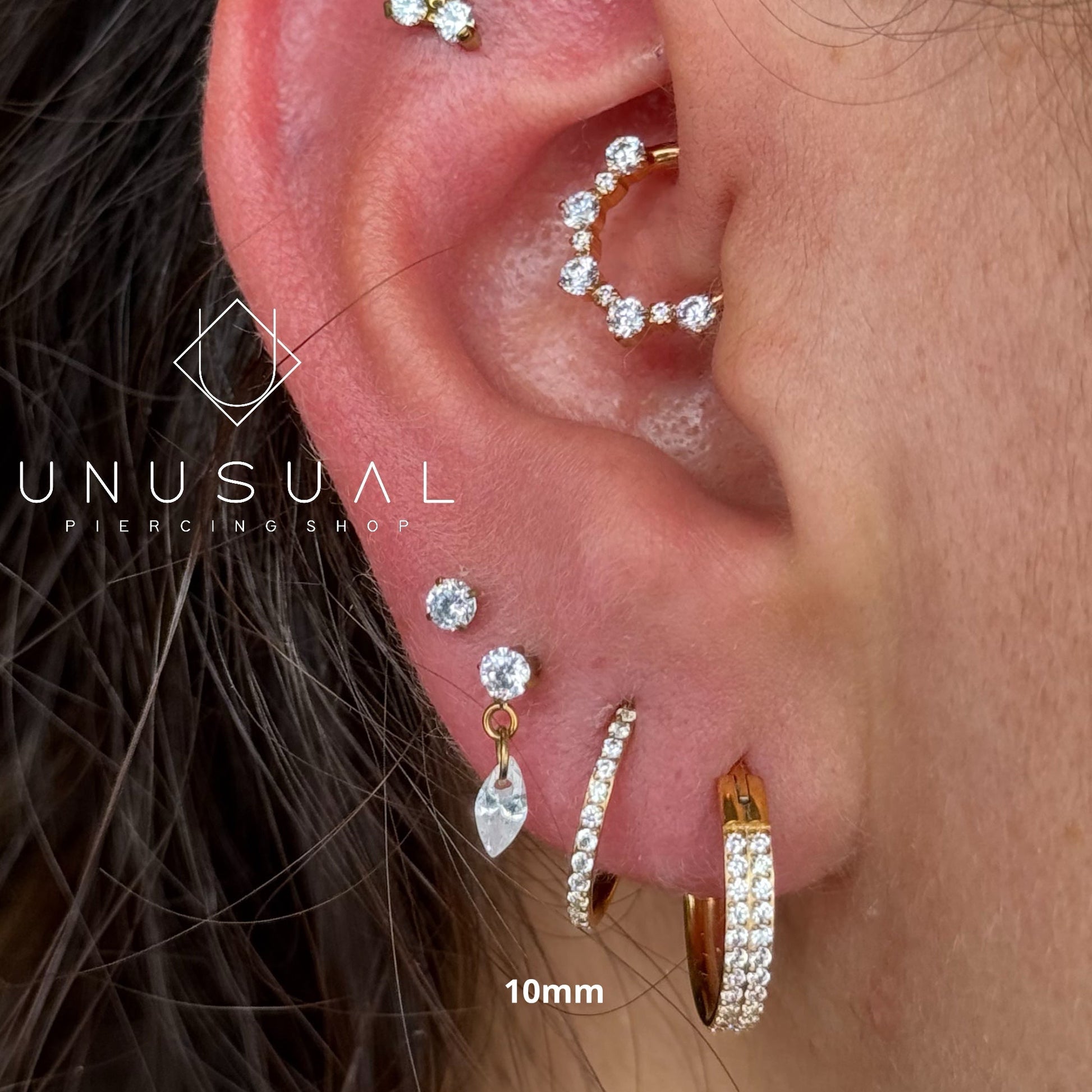 Stylish Clicker Piercing - UnusualPiercingShop.com