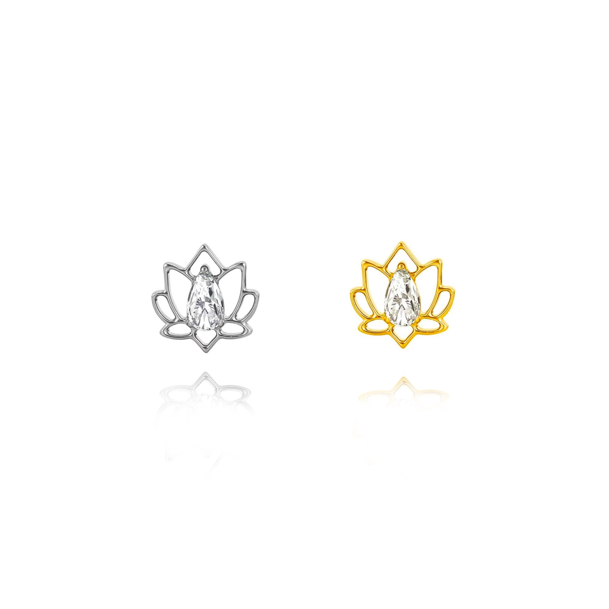 Sacred Lotus | Piercing Titanio
